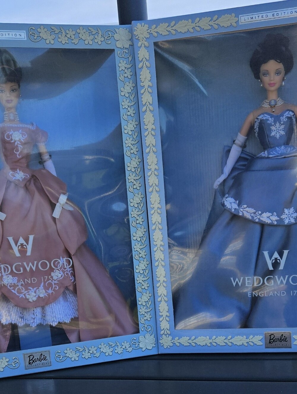 Barbie Limited EDITION Wedgwood Pink and Blue Collector Jim Duo